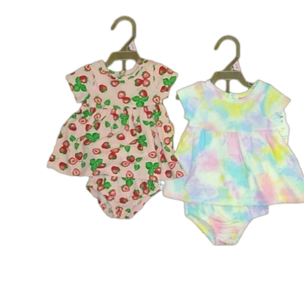 2 baby girl dresses